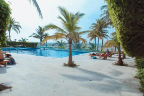 Exclusive Beachside Apartment with Pools Near Historic Cartagena